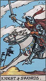 Archetypal Meaning of the Knight of Swords Tarot Card