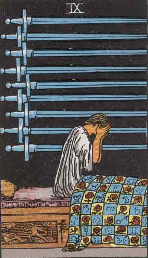 Archetypal Meaning of the Nine of Swords Tarot Card