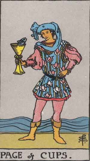 Archetypal Meaning of the Page of Cups Tarot Card
