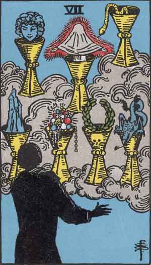 Archetypal Meaning of the Seven of Cups Tarot Card