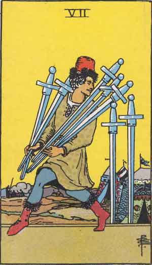 Archetypal Meaning of the Seven of Swords Tarot Card