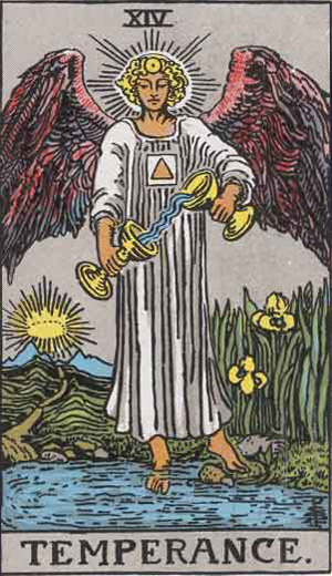 Archetypal Meaning of the Temperance Tarot Card